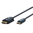 CLICKTRONIC - Adapteri - USB-C to HDMI Adapter Cable 1m