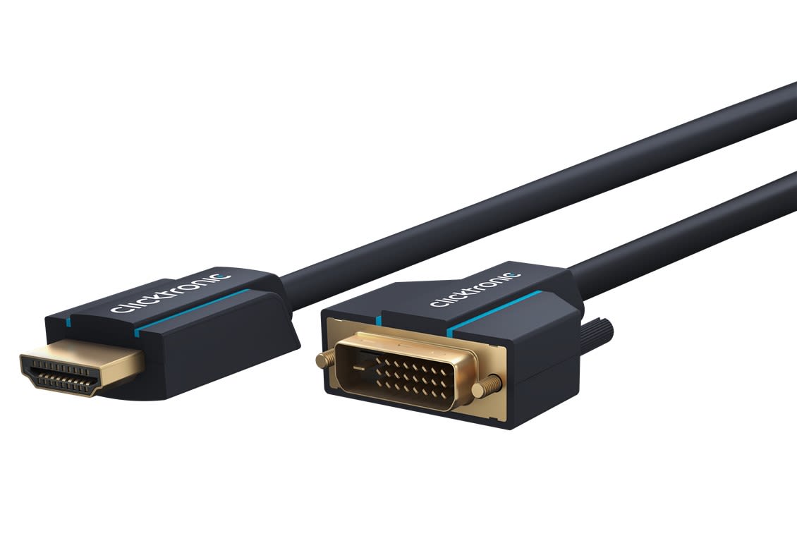 Wentronic GmbH - Adapteri - DVI–HDMI adapterikaapeli