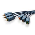 CLICKTRONIC - Kaapeli - YUV Component Cable 3m