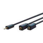 CLICKTRONIC - Adapteri - 3.5mm AUX Adapter Cable 0.1m