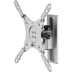GOOBAY - Seinäteline - Caravan TV 80mm 13-43 Silver