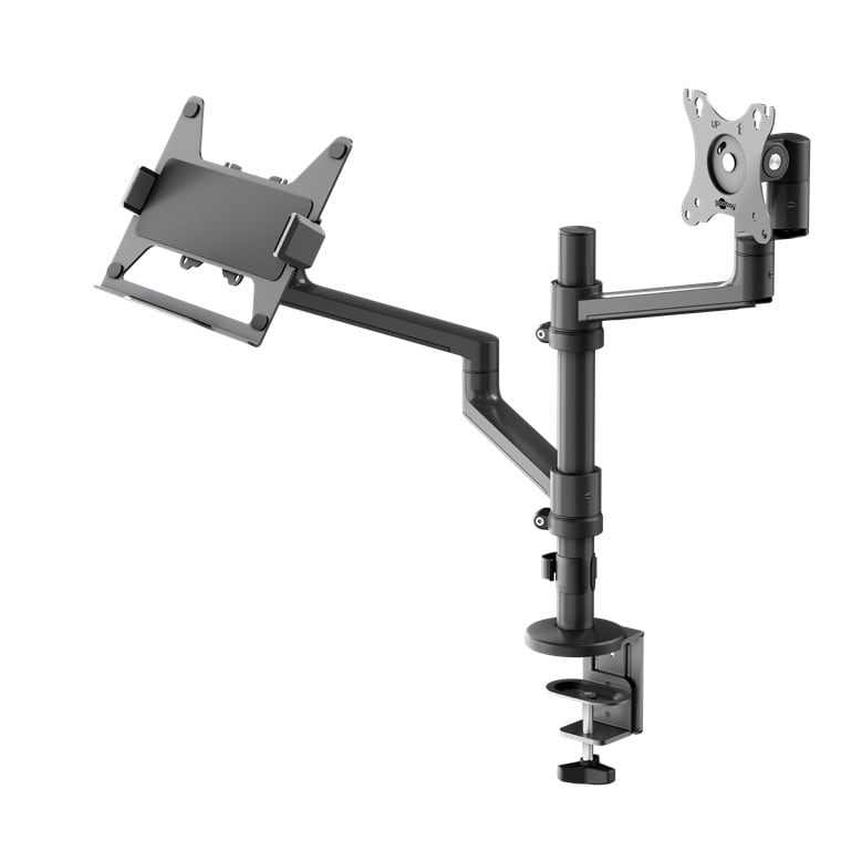 GOOBAY - AV-laite - Monitor Work Pole PRO Black