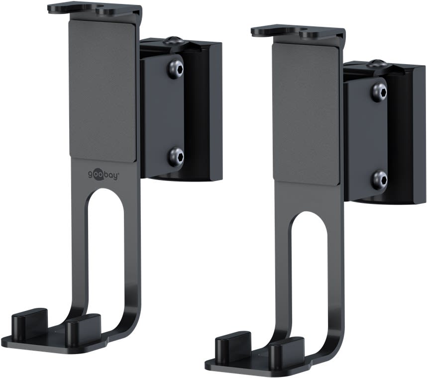 GOOBAY - Seinäteline - Speaker Wall One SL Black