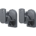 GOOBAY - Seinäteline - Speaker Wall Uni 2pcs Black