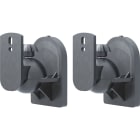 GOOBAY - Seinäteline - Speaker Wall Uni 2pcs Black