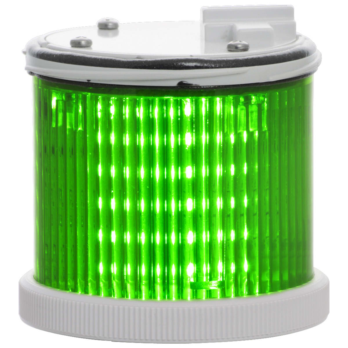 SIRENA - Jatkuva/vilkkuva vihreä LED-moduuli - 36504 TWS LED GRE M CO V24DAC GY