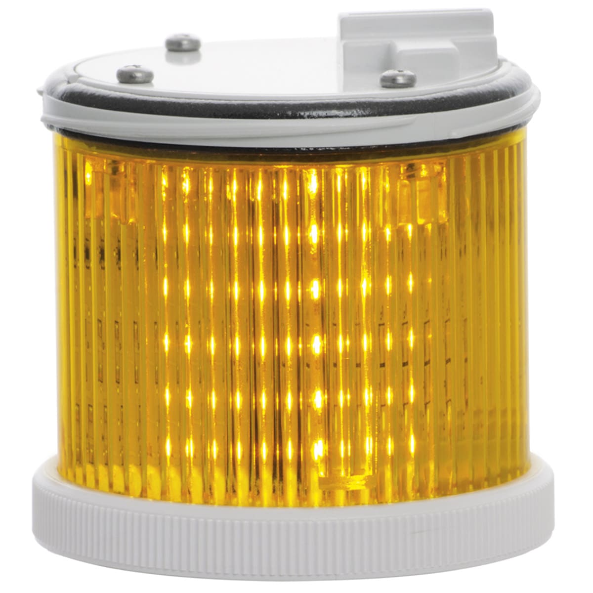 SIRENA - Jatkuva/vilkkuva keltainen LED-moduuli - 36505 TWS LED YEL M CO V24DAC GY