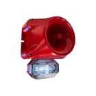 SIRENA - Elektroninen sireeni LED-valolla - 22718 SE 120 LED HT RED/RED