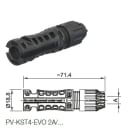 STÄUBLI ELECTRICAL CONNECTORS - Asennustarvikepakkaus - MC4 EVO2 PV-KST4-EVO 2A/10II