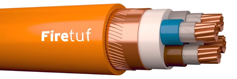 PRYSMIAN - Kuparivoimakaapeli-FRHF FIRETUF 0,6/1kV - FRHF-EMC 4x10/10 K500