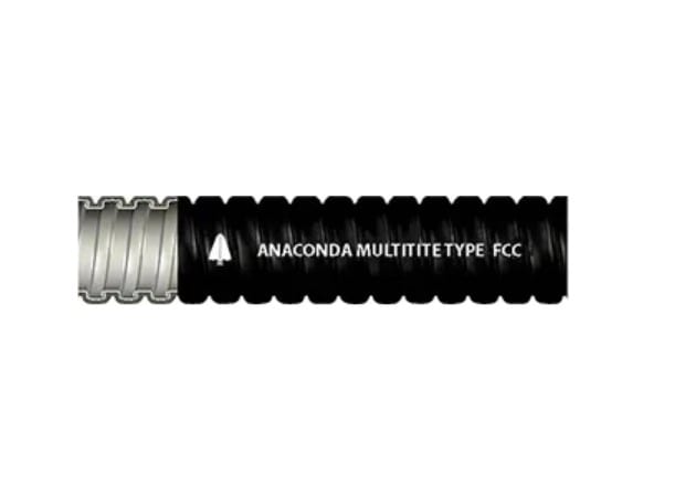 ANAMET - Anaconda suojaletku metalli - Multitite FCC musta DN 50 10m