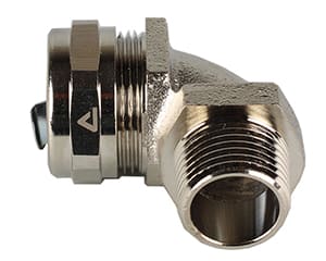 ANAMET - Anaconda Compact liitin metalli - 90° kulma NPT 1