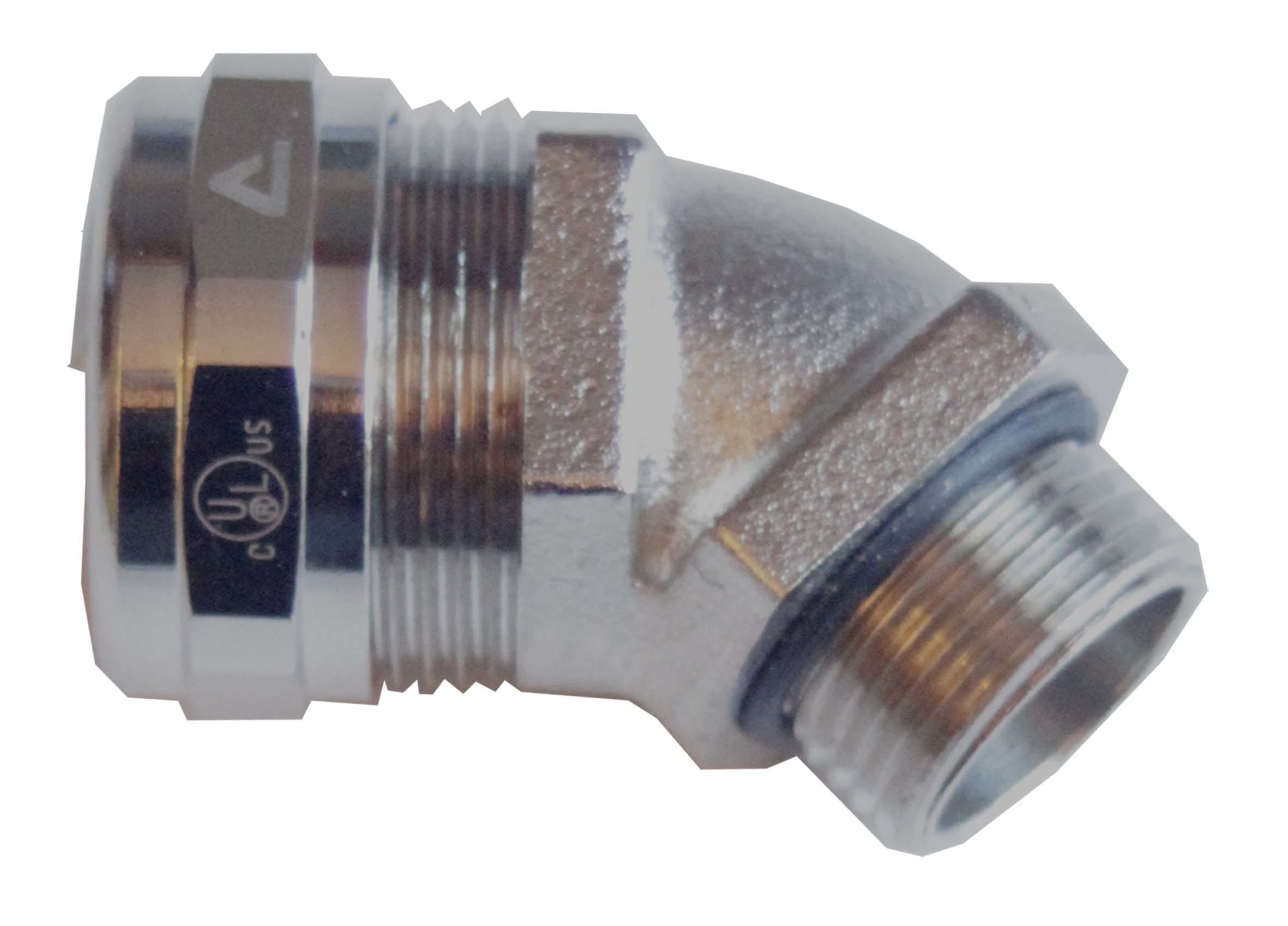 ANAMET - Anaconda Compact liitin metalli - 45°kulma M16x1,5- 5/16 AISI-316