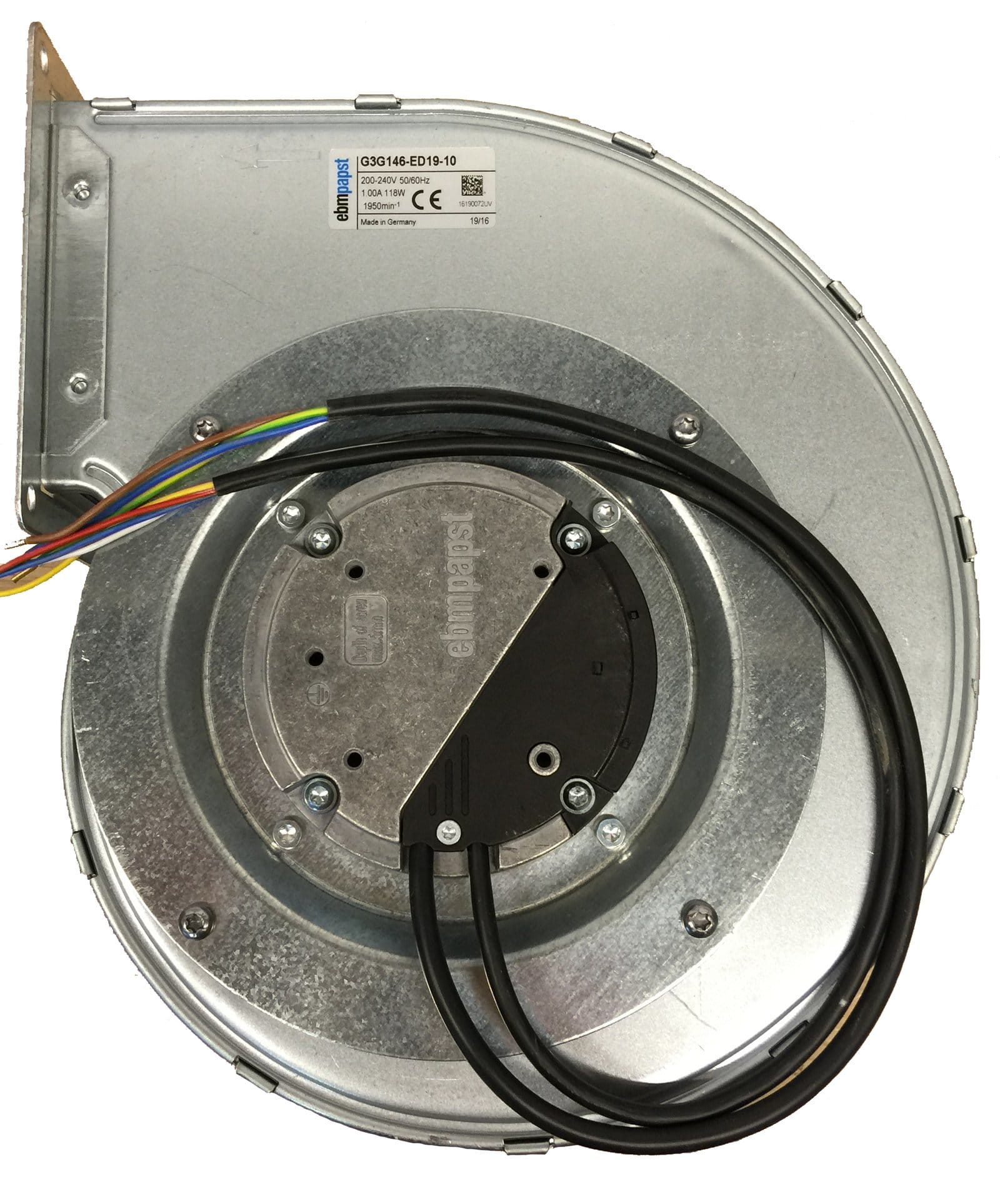 EBM-PAPST - Keskipakopuhallin - G3G146-ED19-10 230V 119W oik.