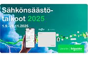 Schneider Sähkönsäästötalkoot 2025
