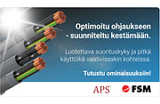 Optimoitu ohjaukseen - suunniteltu kestämään. FSM ohjauskaapelit Soneparilta.