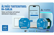 Älykäs tuoteuutuus: 64-sarja Eltakolta.