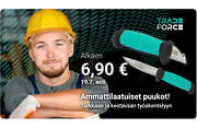 Suuremmissa erissä edullisemmin. Osta min. 10kpl, saat halvemman kappalehinnan. 9798117