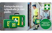 Valtava valikoima ensiaputarvikkeita, tutustu ja osta!