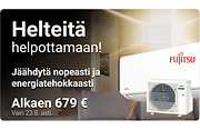 Valaise pihapiiri Rusko-ulkovalaisimilla. Seinään tai pylvään päähän.