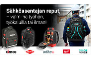 Sähköasentajan reput - valmiina työhön työkaluilla tai ilman