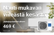 Moln POP - ohut ja edullinen 600x600 LED-paneeli Exaktorilta.